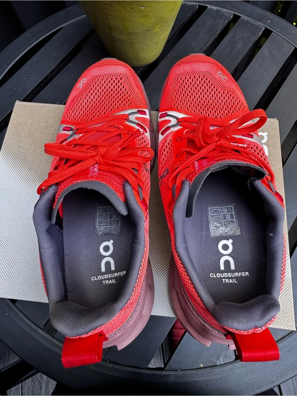 ON Running Flame Women's Cloudsurfer Trail Running Shoes
